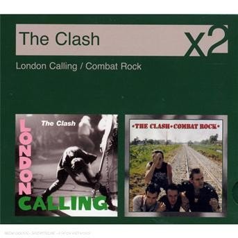 Cover for The Clash · London Calling / Combat (CD) (2008)