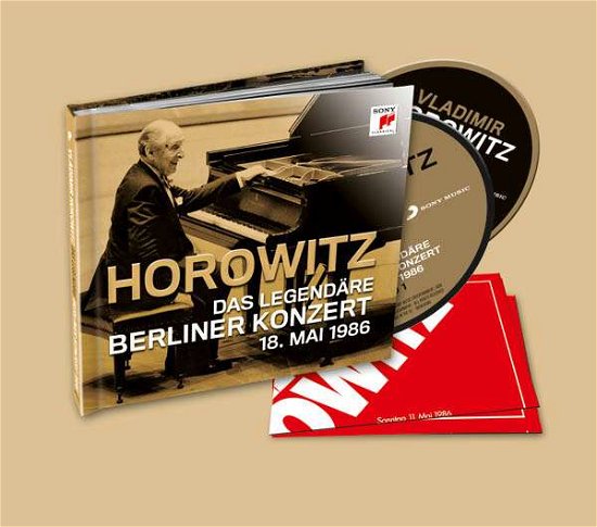 Cover for Vladimir Horowitz · Scarlatti Schumann Liszt Rachmaninoff: Das Legendaere Berlin Konzert 1986 (CD)