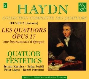 Complete Quatuors Vol.2 Op.17 - Franz Joseph Haydn - Musiikki - ARCANA - 3464858024125 - perjantai 2. syyskuuta 2011
