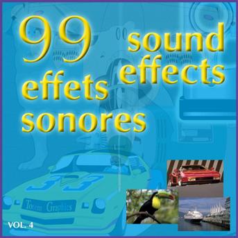 Cover for 100 Effets Sonores · 100 Effets Sonores-vol 4 (CD)