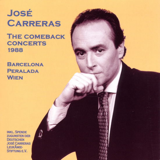 The Comeback Concerts - Jose Carreras - Muziek -  - 4002587017125 - 22 september 1997