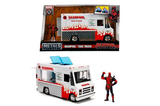 Cover for Simba · Jada - Marvel Deadpool Food Truck 1:24 with Figure Die-Cast (Leksaker) (2022)