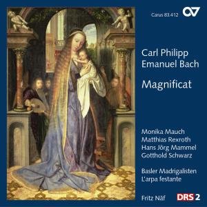Cover for C.P.E. Bach · Magnificat / Christmas Cantata (CD) (2008)