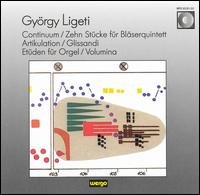 Cover for Ligeti / Various · Continuum / 10 Pieces for Winds (CD) (1993)