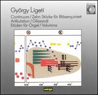 Continuum / 10 Pieces for Winds - Ligeti / Various - Música - WERGO - 4010228616125 - 8 de dezembro de 1993
