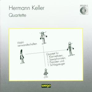 Cover for Keller · Quartette / Wahlverwandschaften (CD) (1995)