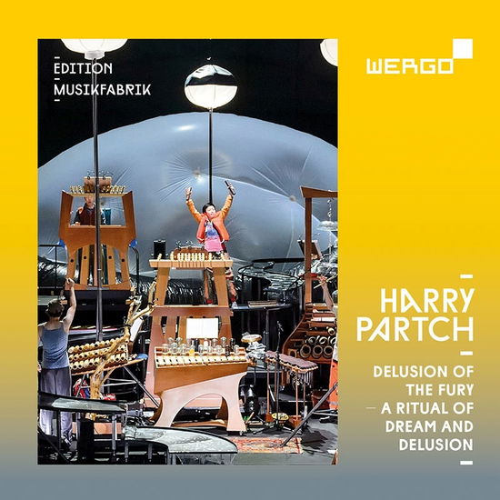 Cover for Ensemble Musikfabrik · Harry Partch. Delusion Of The Fury - A Ritual Of Dream And Delusion (CD) (2022)