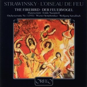 Cover for Stravinsky / Vienna Symphony Orchestra / Naoumoff · Firebird Suite 1 (CD) (1995)