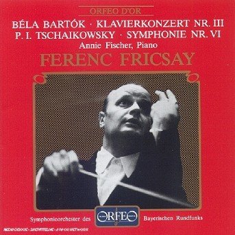 Cover for Bartok / Fischer / Fricsay / Bavarian Rso · Piano Concerto 3 / Symphony 6 (CD) (1994)