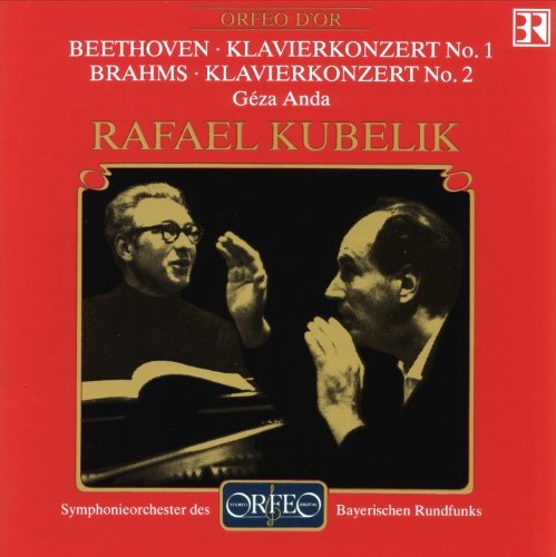 Cover for Beethoven / Brahms / Anda / Kubelik · Klavierkonzerts Nos. 1 and 2 (CD) (1992)
