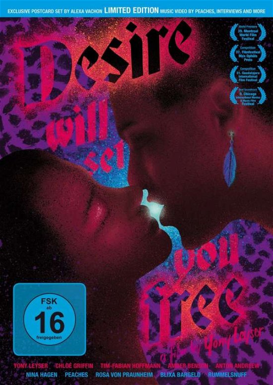 Cover for Yony Leyser · Desire Will Set You Free (DVD) (2016)