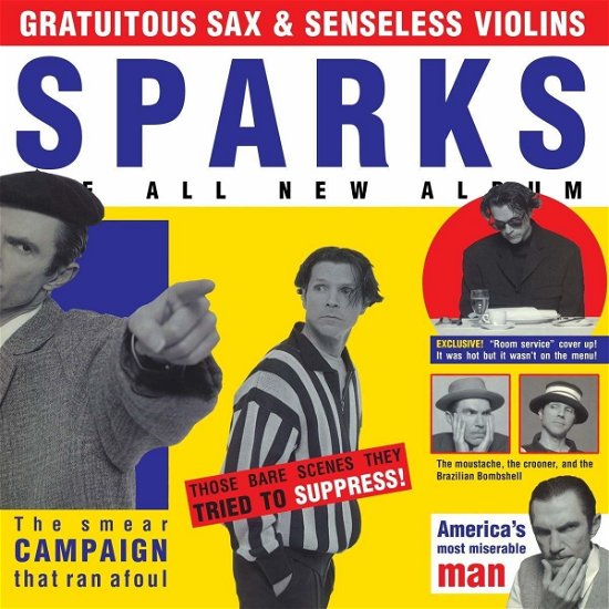 Cover for Sparks · Gratuitous Sax &amp; Senseless Violins (LP) (2019)