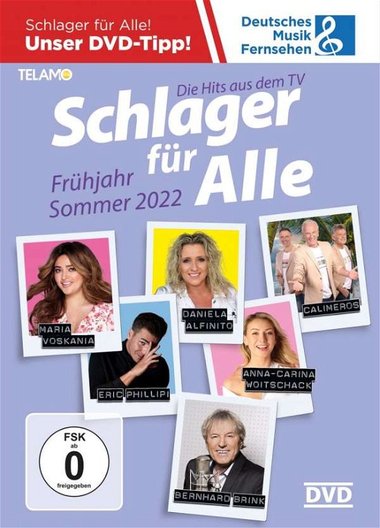 Schlager Für Alle:frühjahr / Sommer 2022 (DVD) (2022)