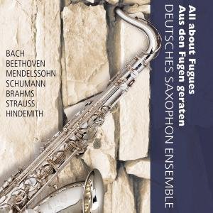 Cover for Hindemith / Deutsches Saxophon Ensemble · All About Fugues (CD) (2013)