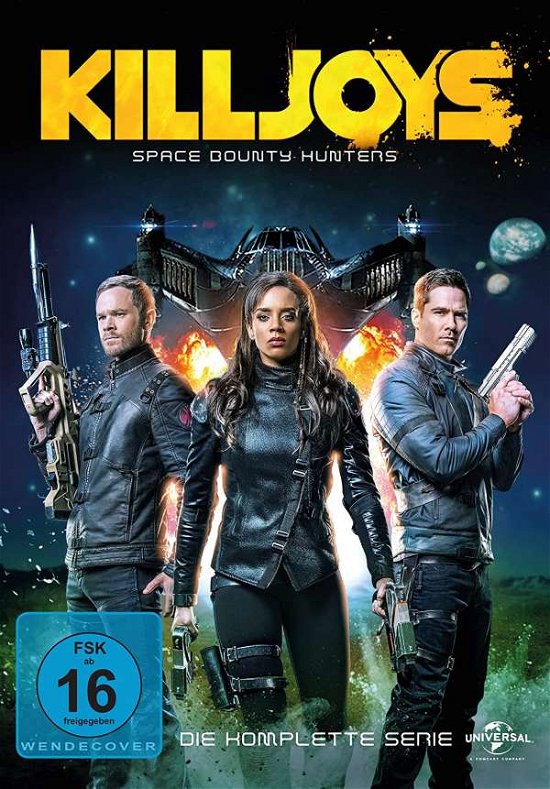 Cover for Killjoys-space Bounty Hunters (Tv-series) · Killjoys-space Bounty Hunters-die Komplette Serie (DVD) (2021)