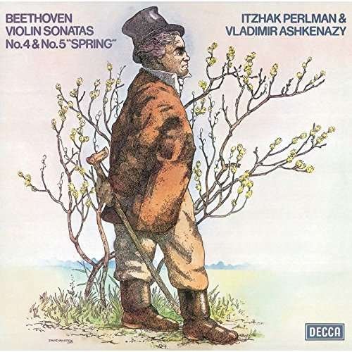 Cover for Itzhak Perlman · Beethoven: Violin Sonatas Nos 4 &amp; 5 (CD) (2015)