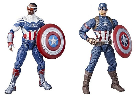 Marvel Legends Captain America 2 Pack af - Marvel: Hasbro - Merchandise - Hasbro - 5010993986125 - 