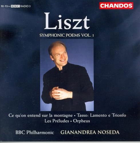 Cover for Liszt / Noseda / Bbc Philharmonic · Symphonic Poems 1 (CD) (2005)