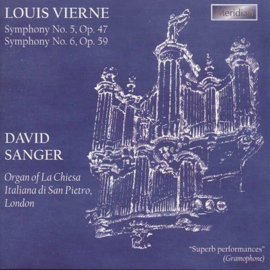 Cover for David Sanger · Symphonies Nos. 5 &amp; 6 Meridian Klassisk (CD) (2000)