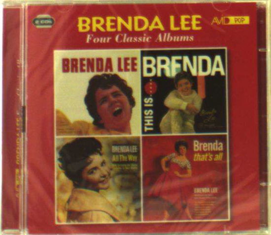 Four Classic Albums - Brenda Lee - Muziek - AVID - 5022810321125 - 5 augustus 2016