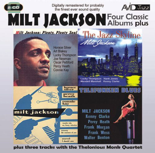 Four Classic Albums - Milt Jackson - Muziek - AVID - 5022810334125 - 7 juni 2019