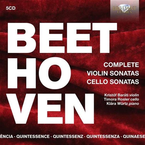 Complete Violin Sonatas & Concertos - Ludwig Van Beethoven - Muziek - BRILLIANT CLASSICS - 5028421961125 - 3 januari 2020