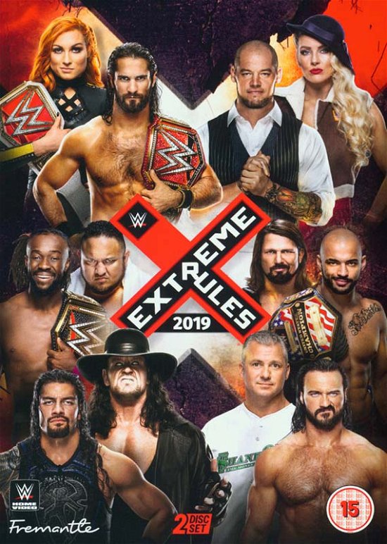 Cover for Wwe Extreme Rules 2019 · WWE - Extreme Rules 2019 (DVD) (2019)