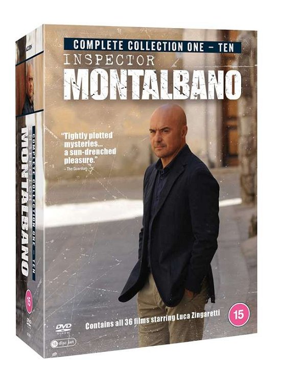 Cover for Inspector Montalbano Complete Boxed · Inspector Montalbano: Complete Box Set (DVD) (2020)