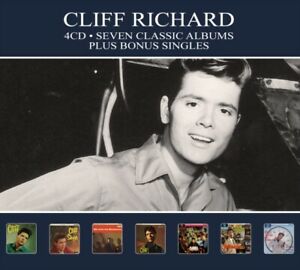 Cover for Cliff Richard · Seven Classic ALBUMS PLUS BONUS SINGLES (CD) [Digipak] (2019)