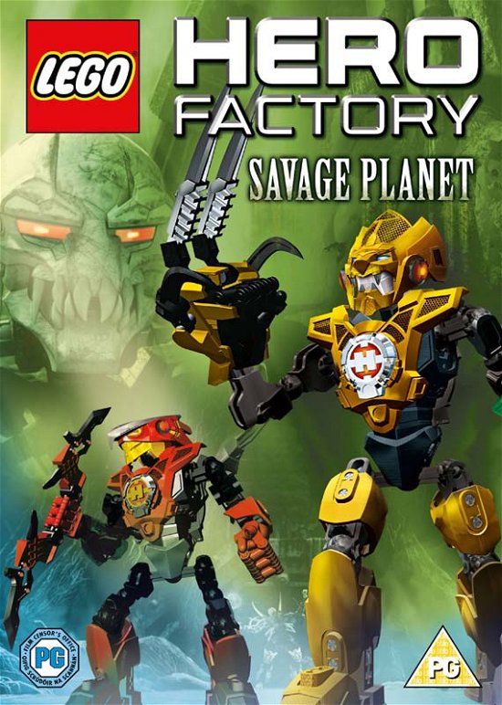 Cover for Lego Hero Factory · Lego Hero Factory - Savage Planet (DVD) (2012)