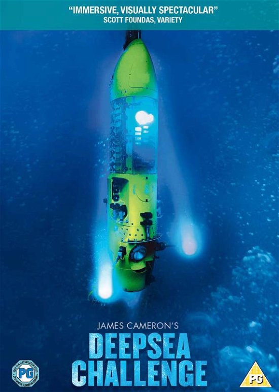 Cover for James Camerons Deepsea Challenge (DVD) (2018)