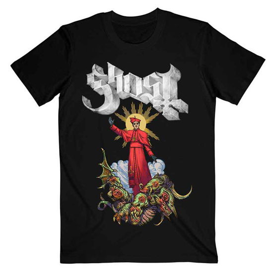 Ghost Unisex T-Shirt: Plague Bringer - Ghost - Merchandise - MERCHANDISE - 5056170639125 - 14 januari 2020