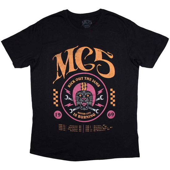 Cover for Mc5 · MC5 Unisex T-Shirt: 1969 (T-shirt) [size S]