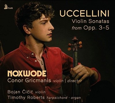 Violin Sonatas from Op. 3 5 - Uccellini / Gricmanis / Cicic - Musiikki - FIRST HAND RECORDS - 5060216341125 - perjantai 18. marraskuuta 2022