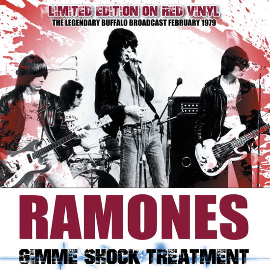 Cover for Ramones · Gimme Shock Treatment (Red Vinyl) (LP) (2024)