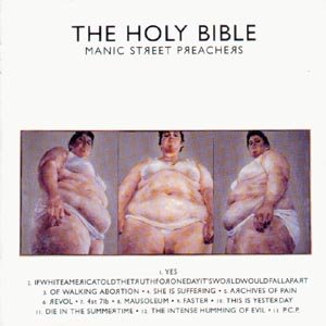 Cover for Manic Street Preachers · Holy Bible (CD) (1996)
