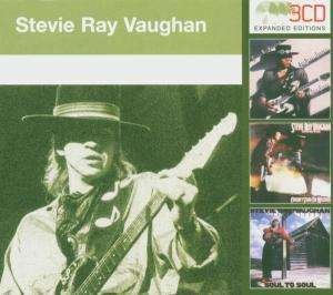 Cover for Stevie Ray Vaughan · Texas Flood / Couldn't STAND THE WEATHER / SOUL TO SOUL (CD) [Expanded edition] (2008)