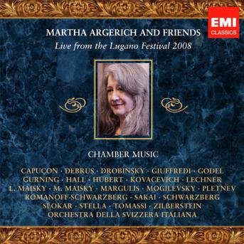 Cover for Argerich Martha · Live from the Lugano Festival (CD) (2011)