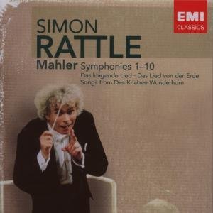 Complete Mahler Symphonies - Rattle Simon - Musik - WARNER - 5099950072125 - 20. juni 2008
