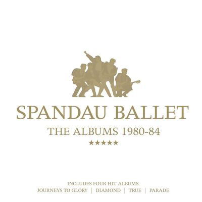 Cover for Spandau Ballet · Spandau Ballet-the Albuns 1980 1984 (CD)