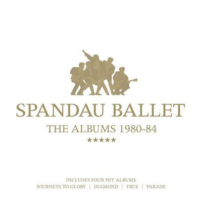 Cover for Spandau Ballet · The Albuns 1980 1984 (CD)
