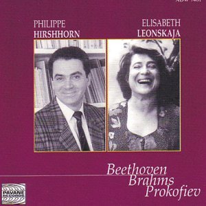 Sons for Violin & Piano - Beethoven / Brahms / Leonskaja / Philippe - Musikk - DAN - 5410939746125 - 1. september 2002