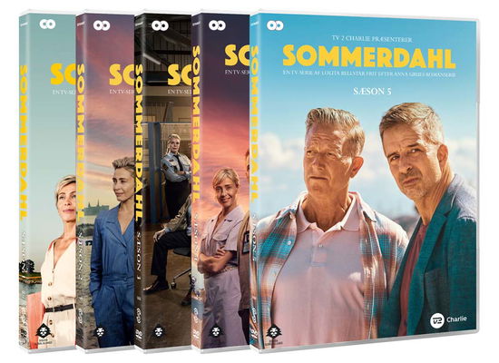 Cover for Sommerdahl Sæson 1-5 Bokssæt (DVD) (2024)