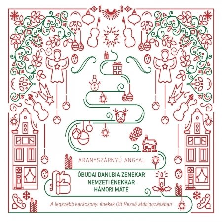 Cover for Obudai Danubia Zenekar · Aranyszarnyu Angyal (CD) (2022)