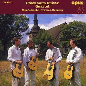 Mendelsohn Brahms Debussy - Stockholm Guitar Quartet - Music - OPUS 3 - 7392420900125 - September 25, 2020