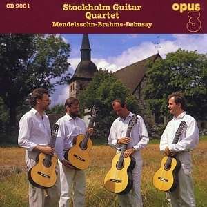 Cover for Stockholm Guitar Quartet · Stockholm Guitar Quartet - Mendelsohn Brahms Debussy (CD) (2020)
