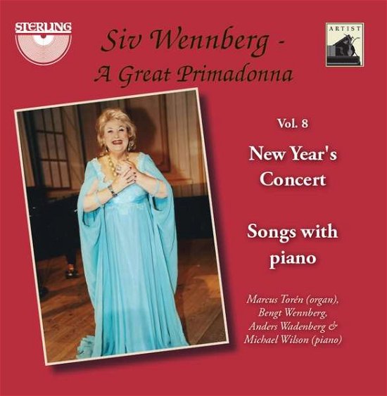 Cover for Kjerulf / Puccini / Toren / Wennberg / Wadenberg · Siv Wennberg: a Great Primadonna V 8 New (CD) (2017)