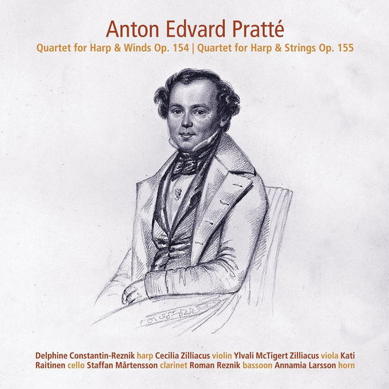 Cover for Pratte / Zilliacus / Raitinen · Quartets for Harp &amp; Winds (CD) (2024)