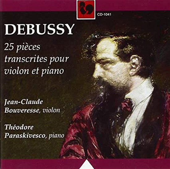 Cover for Claude Debussy · 25 Pieces Transcrites Pour Violon (CD) (2020)