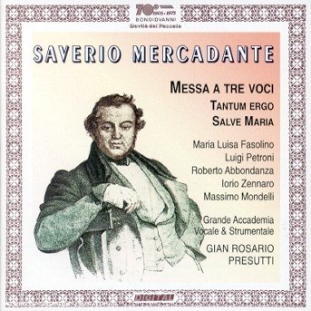 Mercadante / Presutti · Messa Concertata / Tantum Ergo / Salve Maria (CD) (2001)